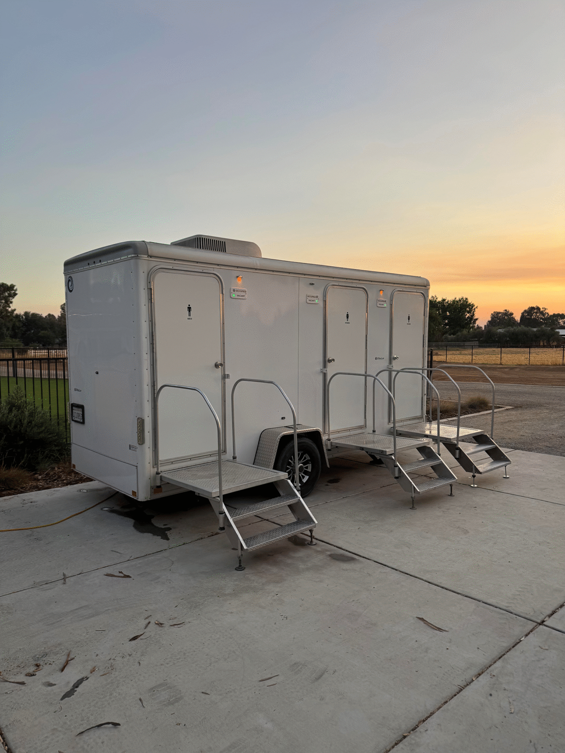 Luxury Restroom Trailer Rental